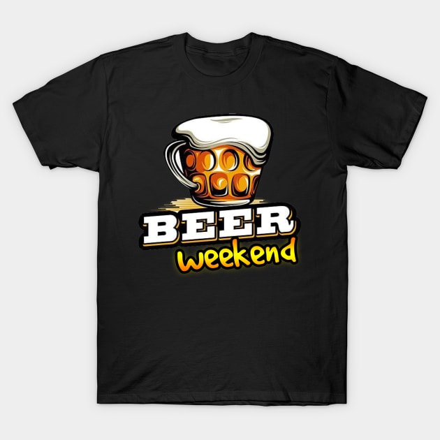 Beer weekend. T-Shirt by Cervezas del Zodiaco